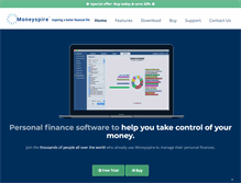 Tablet Screenshot of moneyspire.com